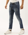 Shop Men's Blue Slim Fit Jeans-Full