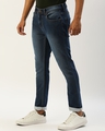 Shop Men's Blue Slim Fit Jeans-Full