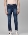 Shop Men's Blue Slim Fit Jeans-Front