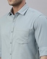 Shop Men's Blue Slim Fit Shirt