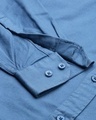 Shop Men's Blue Slim Fit Shirt