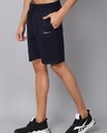 Shop Men's Blue Slim Fit Shorts-Design