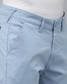 Shop Men's Blue Slim Fit Trousers