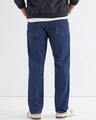 Shop Men's Blue Slim Straight Fit Stretchable Mid-Rise Jeans-Design