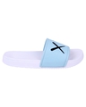 Shop Men's Blue Slip-On Sliders-Full