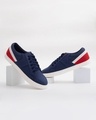 Shop Men's Blue Sneakers-Front