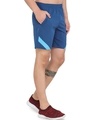 Shop Men's Blue Solid Basic Shorts-Design