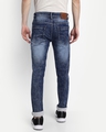Shop Men's Blue Solid Slim Fit Denim Jeans-Design