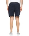 Shop Men's Blue Solid Regular Shorts