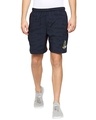 Shop Men's Blue Solid Regular Shorts-Front
