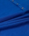 Shop Men's Blue Solid Short Kurta