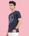 Shop Men's Blue Spider Man Graphic Print T-Shirt-Full