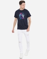 Shop Men's Blue Star Wars Graphic Printed T-shirt-Full