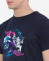 Shop Men's Blue Star Wars Graphic Printed T-shirt
