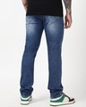 Shop Men's Blue Slim Straight Fit Mid-Rise Stretchable Jeans-Design