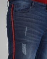 Shop Men's Blue Striped Jeans