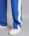 Shop Men's Blue Striped Relaxed Fit Track Pants