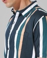 Shop Men's Blue Striped Shirt