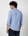Shop Men's Blue Striped Shirt-Design