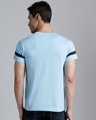 Shop Men's Blue Striped T-shirt