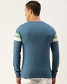Shop Men's Blue Striped T-shirt
