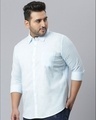 Shop Men's Blue Stylish Full Sleeve Casual Shirt-Design
