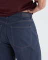 Shop Men's Blue Super Baggy Fit Mid-Rise Jeans