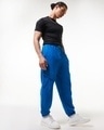 Shop Men's Blue Super Loose Fit Cargo Joggers