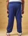 Shop Men's Blue Super Loose Fit Plus Size Cargo Joggers-Design