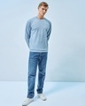 Shop Men's Blue Sweatshirt-Full