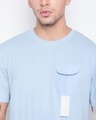 Shop Men's Blue T-shirt