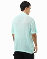 Shop Men's Blue Textured Oversized Shirt-Full