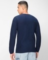 Shop Men's Blue Textured Sweater-Design