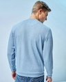 Shop Men's Blue Textured Sweatshirt-Design