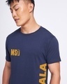 Shop Men's Blue Thala Graphic Printed T-shirt
