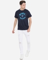 Shop Men's Blue Thor Manda Bathram Graphic Printed T-shirt-Full