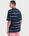 Shop Men's Blue Tie & Dye Plus Size Oversized T-shirt-Design