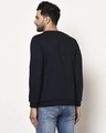 Shop Men's Blue Typography Sweatshirt-Full