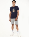 Shop Men's Blue Unexplored World Graphic Printed T-shirt-Design