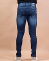 Shop Men's Blue Washed Jeans-Full