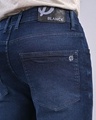 Shop Men's Blue Washed Jeans-Full