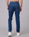 Shop Men's Blue Washed Jogger Jeans-Full