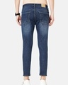 Shop Men's Blue Washed Skinny Fit Jeans-Full