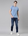 Shop Men's Blue Washed Slim Fit Jeans