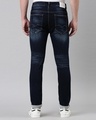 Shop Men's Blue Washed Slim Fit Jeans-Full