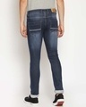 Shop Men's Blue Washed Slim Fit Mid Rise Clen Look Light Faded Jeans-Design