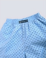 Shop Pack of 2 Men's Blue & White All Over Printed Cotton Boxers