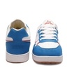 Shop Men's Blue & White Color Block Sneakers-Full