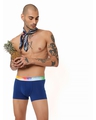 Shop Pack of 2 Men's Blue & White Cotton Trunks