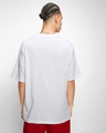 Shop Pack of 2 Men's Blue & White Oversized T-shirt